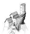 Falkenstein a.d.Ranna :Rekonstruktionsversuch der romanischen Burg