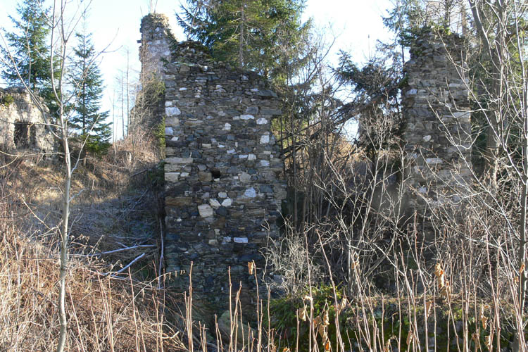 Offenburg: die bescheidenen Reste des Torturms.