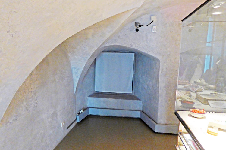 Neuhaus-Trautenfels: Gewölbe im Zwischengeschoss Südtrakt