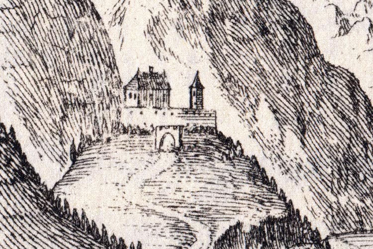 Gross-Sölk: die schwer verständliche Darstellung bei Vischer, um 1690