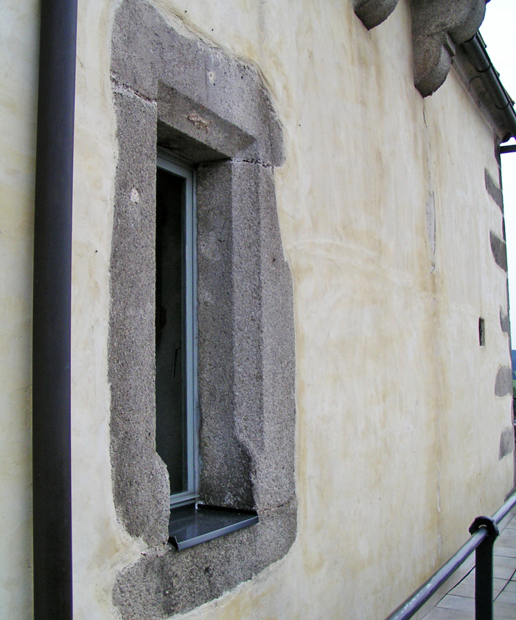 Freistadt: Fenstergewände der Türmerstube