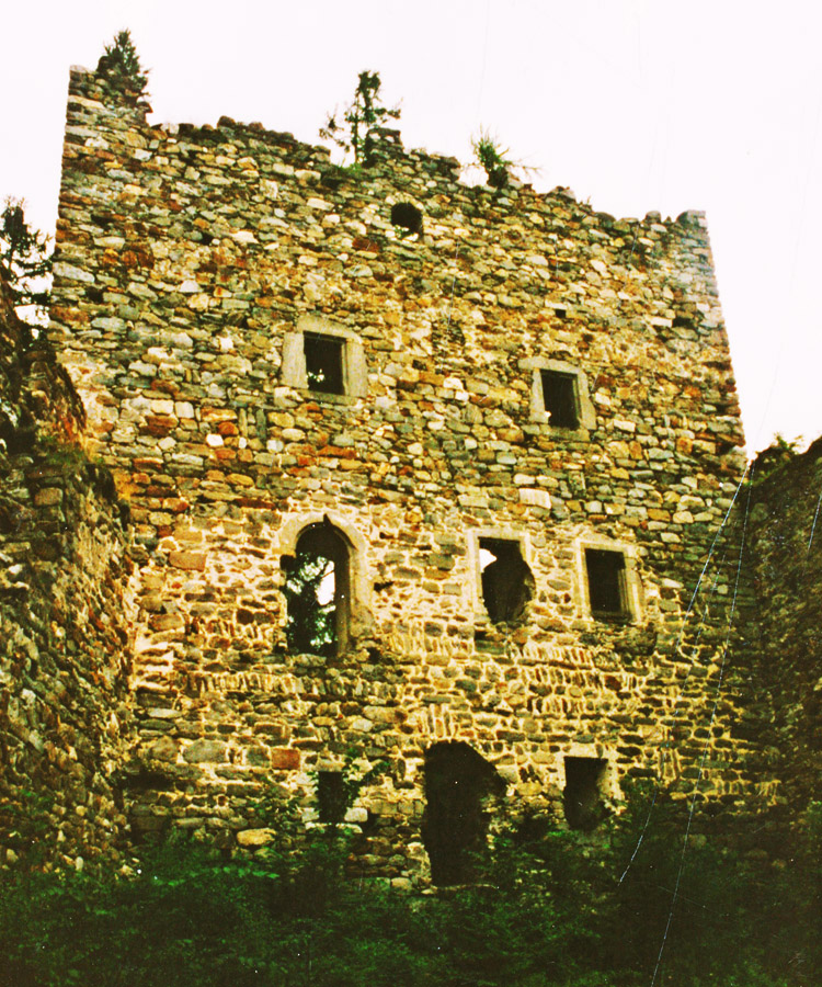 Kienburg: Fassade des Festen Hauses (Foto 1999)