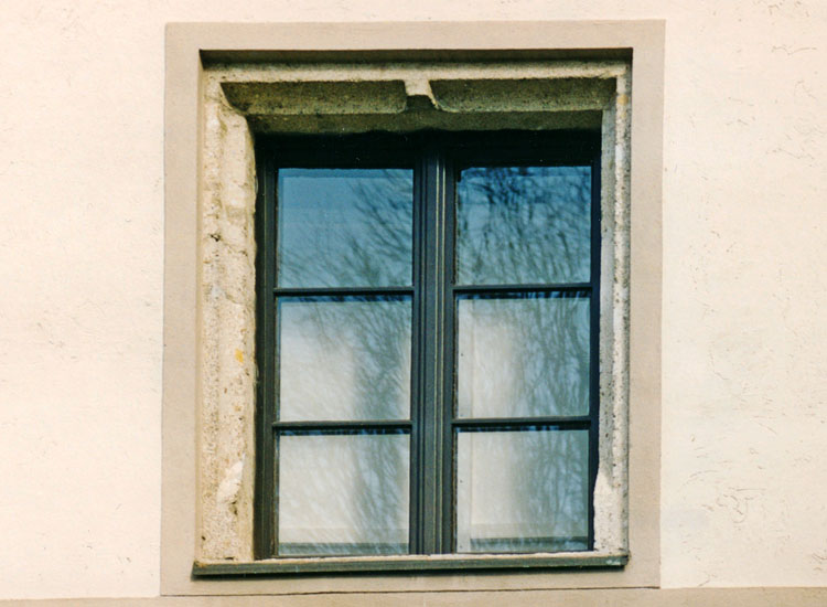 Wels: zweilichtiges Rechteckfenster