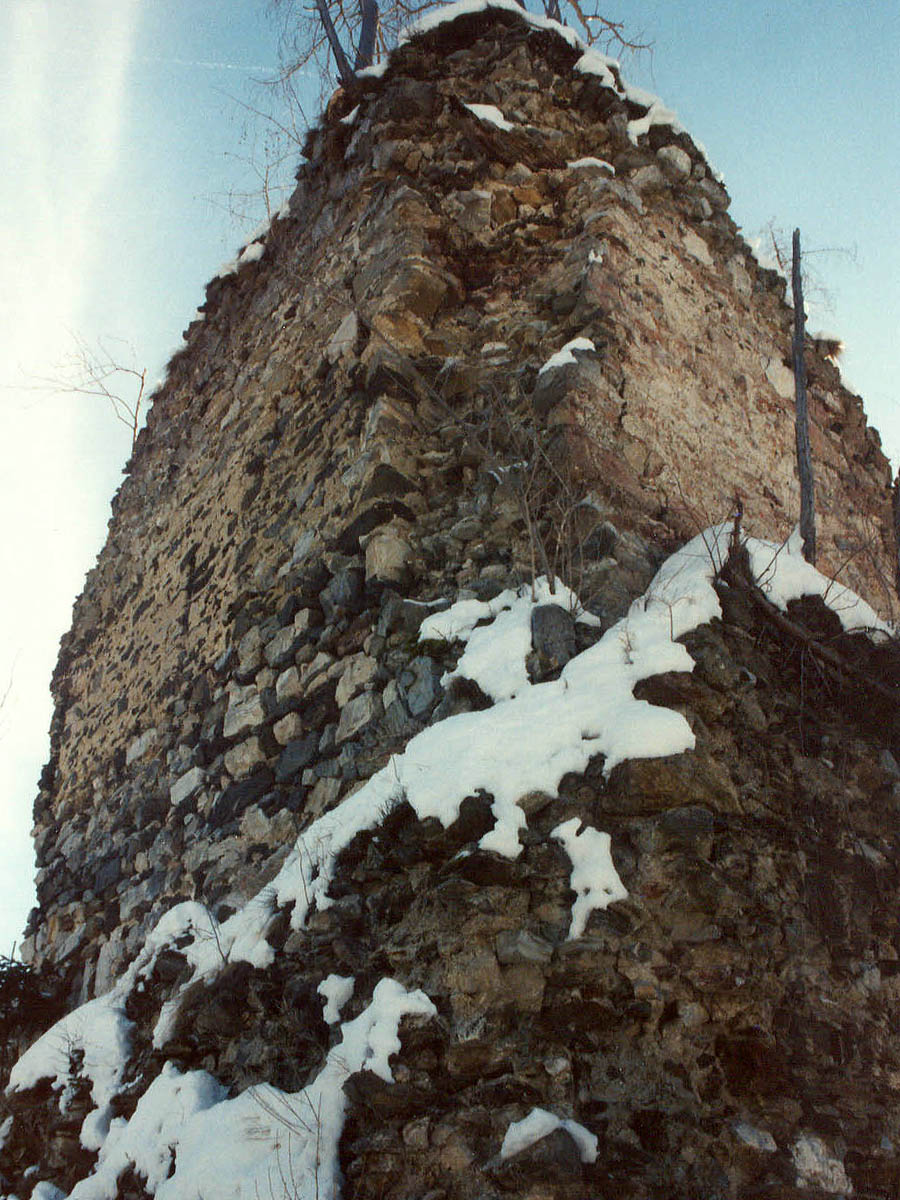Offenburg: Aussenseite des Wohnturms.