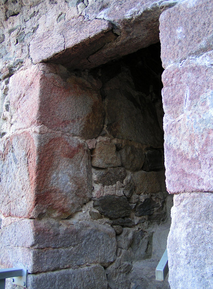 Schaunburg: Einstieg in die Mauertreppe