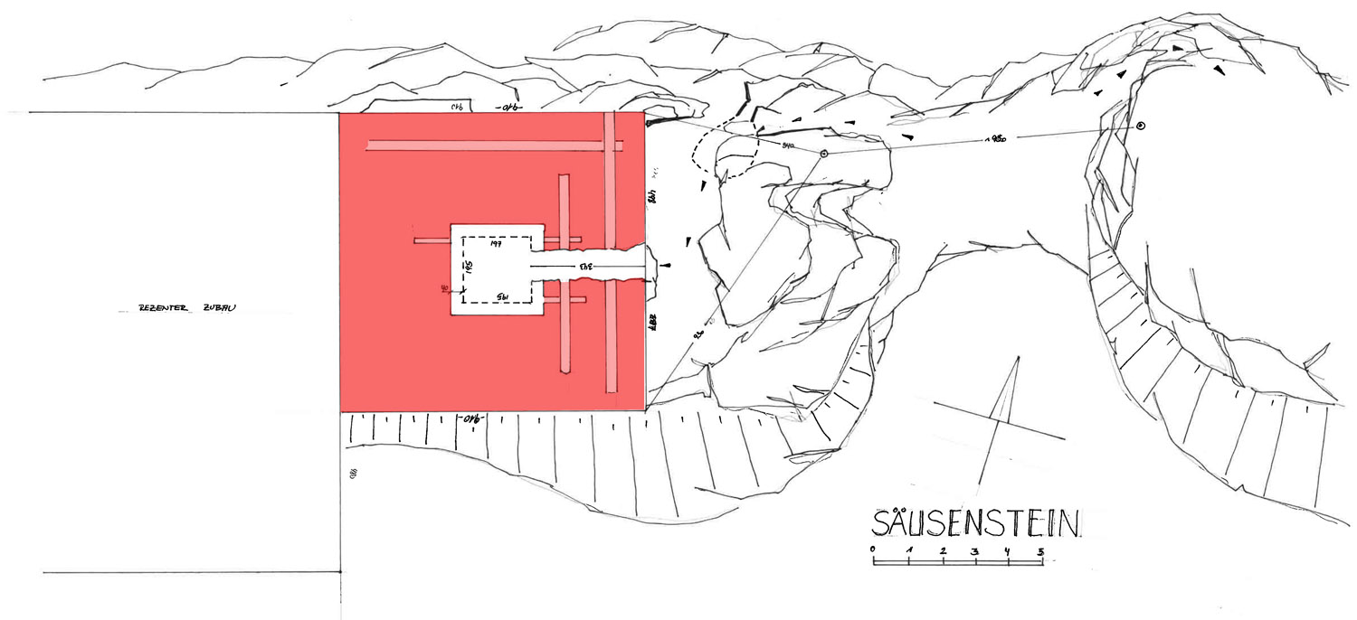 Säusenstein: Grundriss