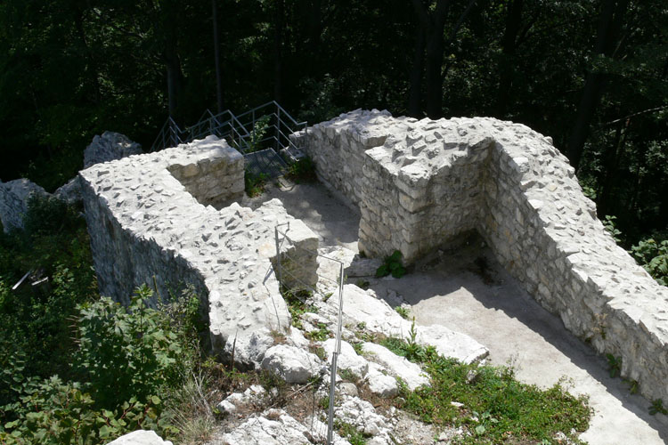 Gutrat: Torturm von oben gesehen. (Foto 2006)