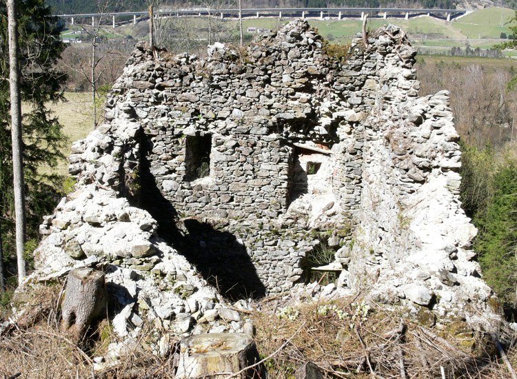 Klause Selzthal: Blick in das Turminnere