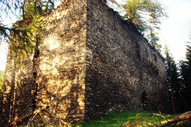 Klausegg: Bergseite