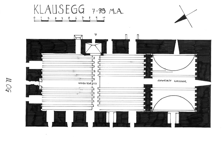 Klausegg: 2. Obergeschoss