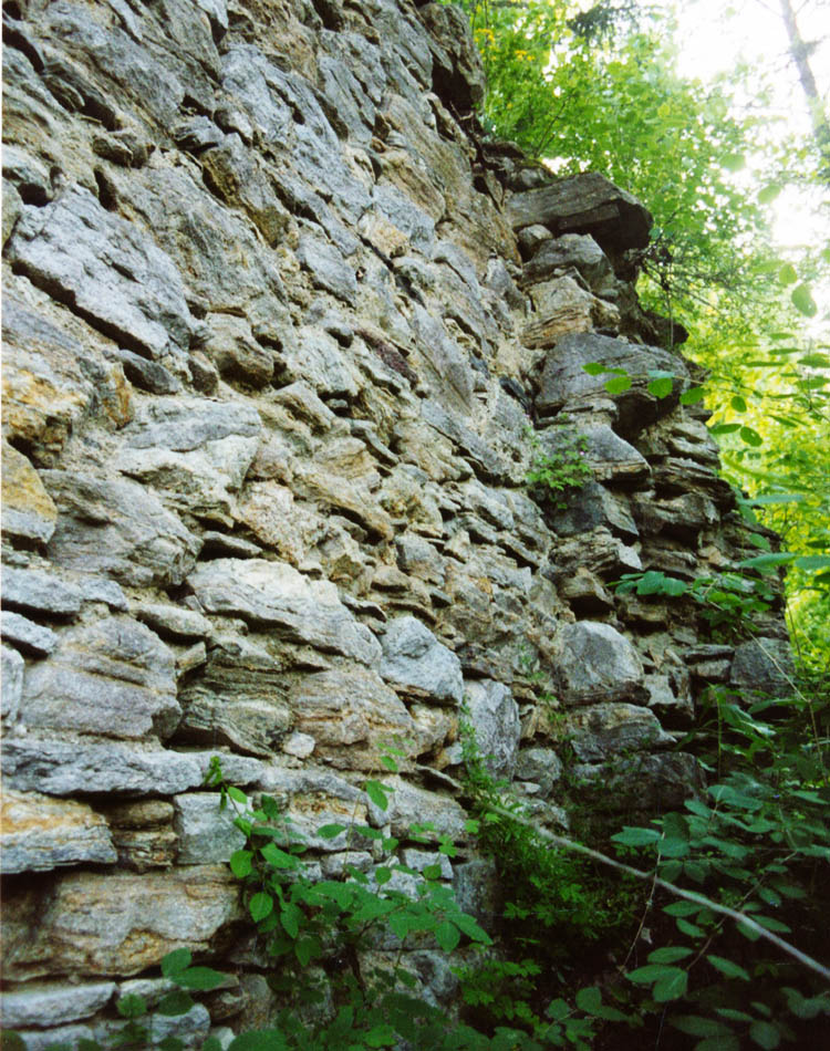 Thurnberg: der ostsseitige Rechteckturm