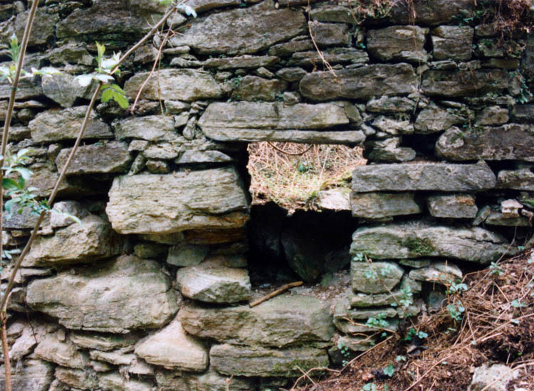 Thurnberg: Scharte im Schalenturm