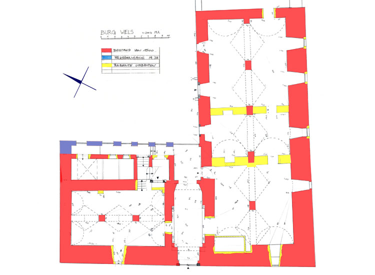 Wels: Grundriss Erdgeschoß