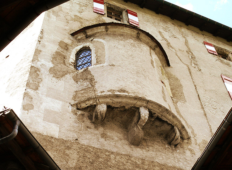 Hohenwerfen: Kapellenerker 