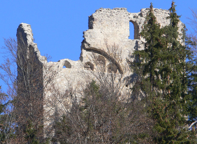 Mannsberg: Totale aus Richtung Süden