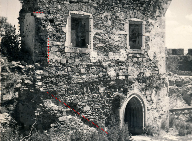 Schaunberg Palas: Ansichtskarte von ca. 1960