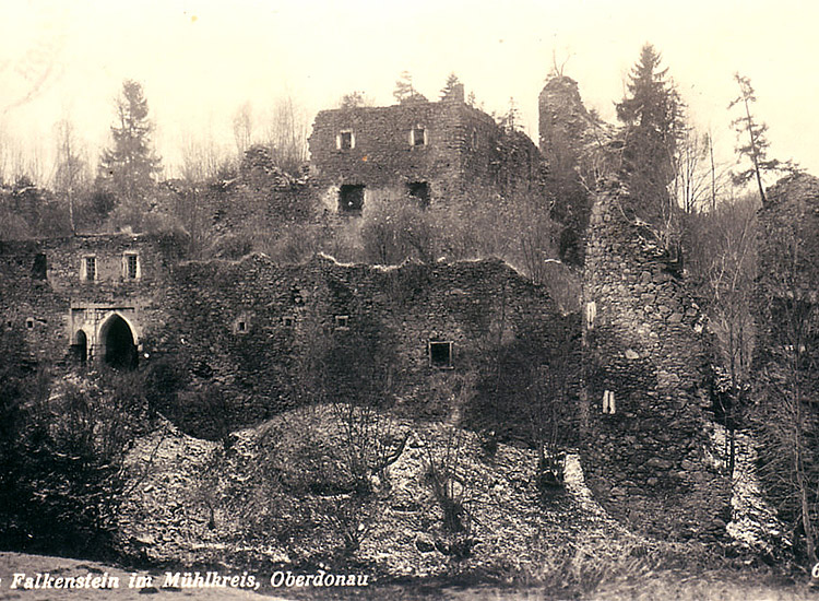 Falkenstein: Ansichtskarte um 1940